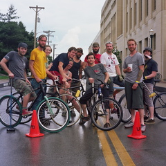 Bike Lexington - 01 -Some of the Polo Gang, Memorial Day