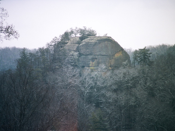 Snow Showers on Auxier Ridge