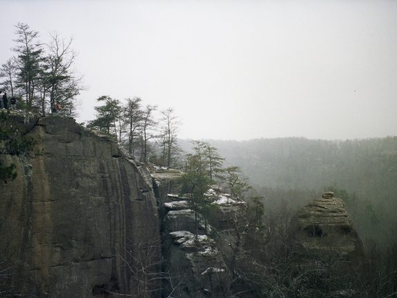 Snow Showers on Auxier Ridge