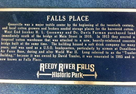 Falls Park on the Reedy