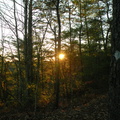 Sunset on Trail