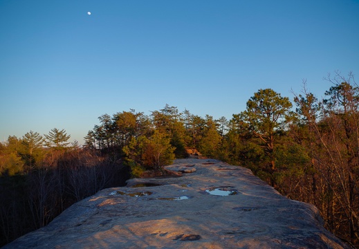 Natural Bridge Spring Sunset