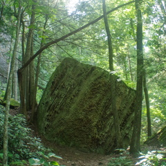Rotten boulder