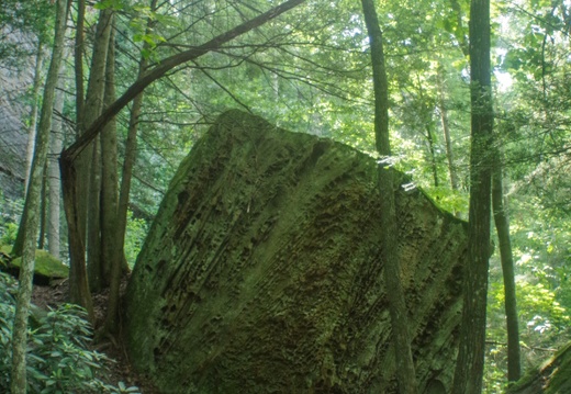 Rotten boulder