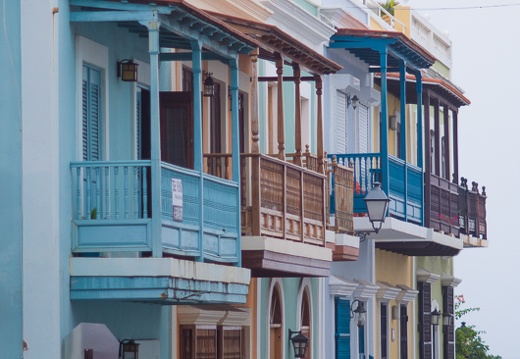 Old San Juan, San Justo and the ocean