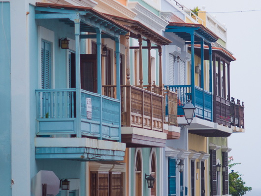 Old San Juan, San Justo and the ocean