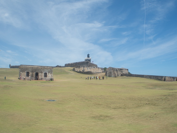 Great lawn of El Morro