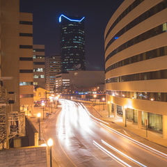 Evening streets