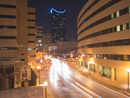 Evening streets