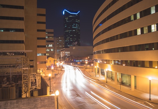 Evening streets