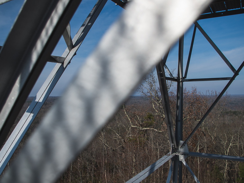 Restored Pinnacle fire tower