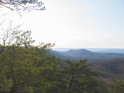 Pilot Knob view east