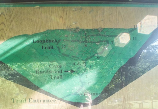 Trailhead map