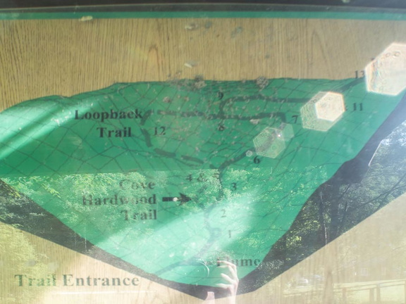 Trailhead map