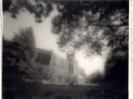 Pinhole camera shot of Louisville Waverly Hills Sanitorium, 1991