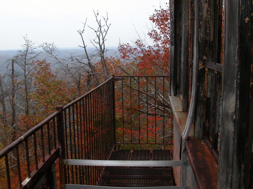 Pinnacle Knob Fire Tower - DSCN9290