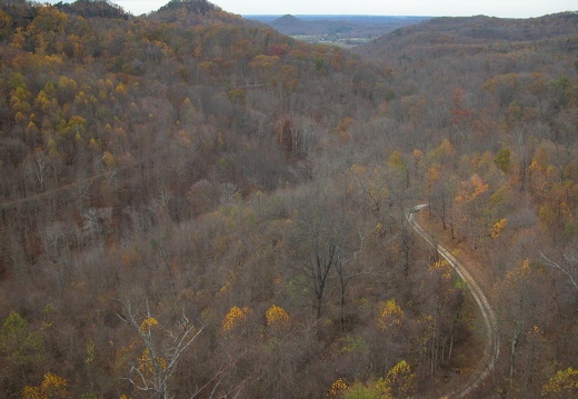 04 October 31: Clear Creek, Furnace Arch, Carrington Rock, Sheltowee at Cave Run