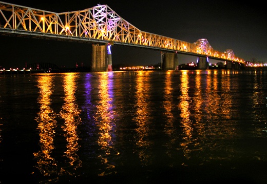Bridge across River Level