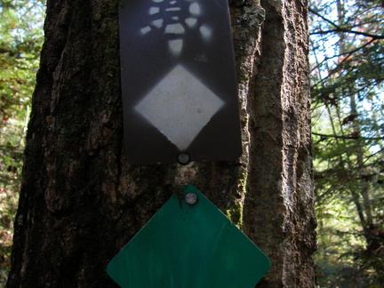 Hidden Passage &amp; Sheltowee Trace Trail Marker - DSCN9523