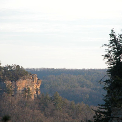 Red River Gorge Bison Way Trail, Feb., 14, 2004
