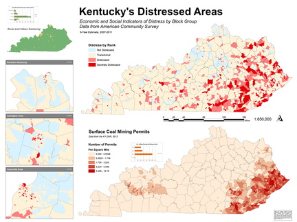 Kentucky's Distressed Areas