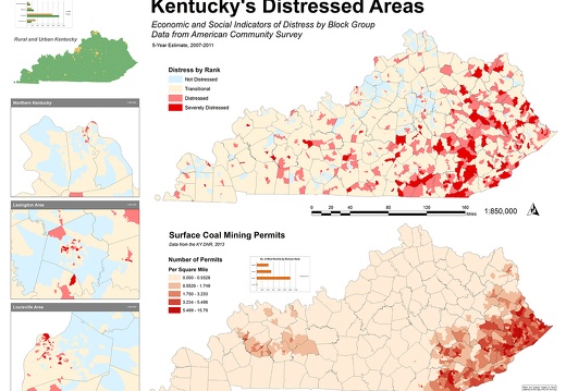 Kentucky's Distressed Areas
