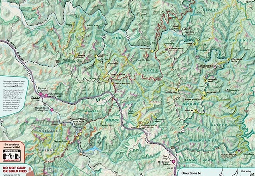 Sunset &amp; Sunrise Hiking Map