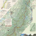 The overview map for the Sheltowee Trace South