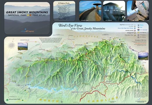 The Great Smoky Mountains Trail Atlas