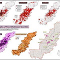 The Geography of Rural Distressed Counties in Appalachia - 1999