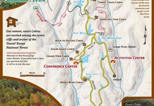 2D Red River Cabins Map - Oct, 2007