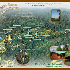3D Red River Cabins Map - Oct, 2007