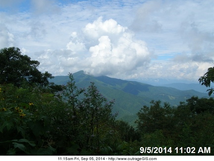 Cold Mountain clouds