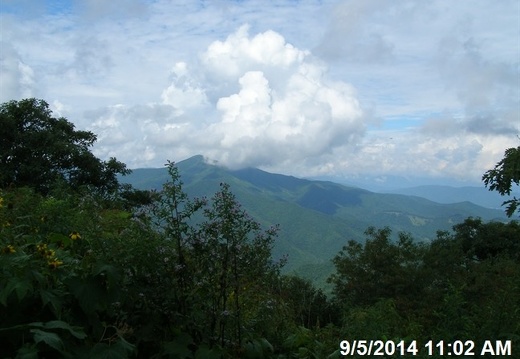 Cold Mountain clouds