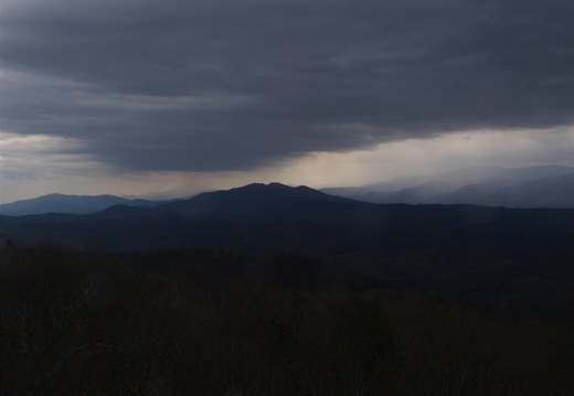 Spring Showers in the Mountains