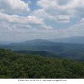 Summer afternoon in the mountains