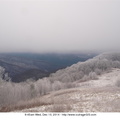 Frosty mountain top