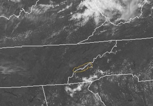 Great Smoky Mountains NP Visible Satellite