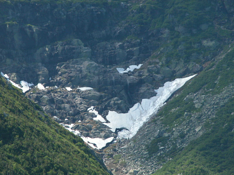 Boott Spur view to Tuckerman Ravine Headwall