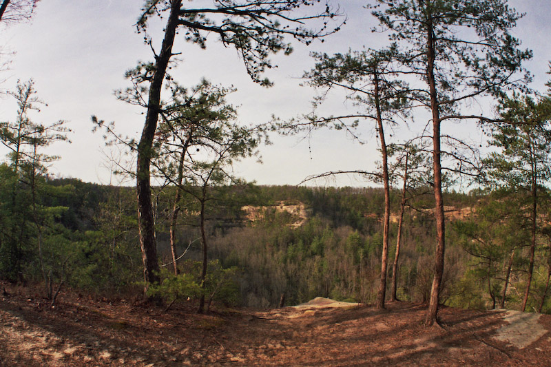 Overlook to Indian Staircase