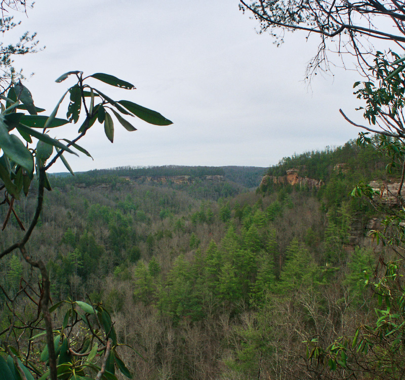 View across Parched Corn Creek