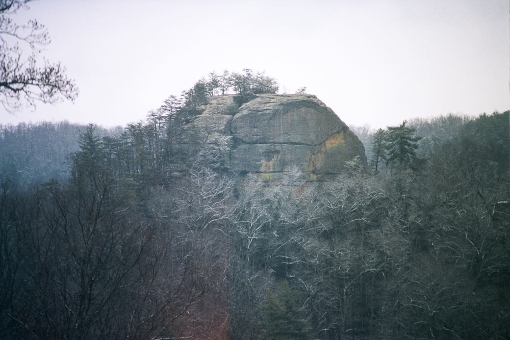 Snow Showers on Auxier Ridge