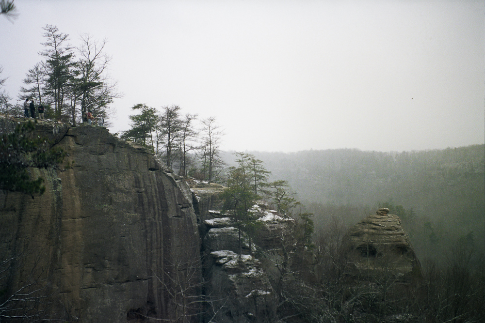 Snow Showers on Auxier Ridge