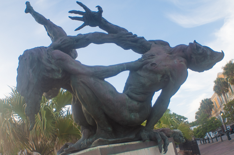 Sculpture in the Ballajá ward