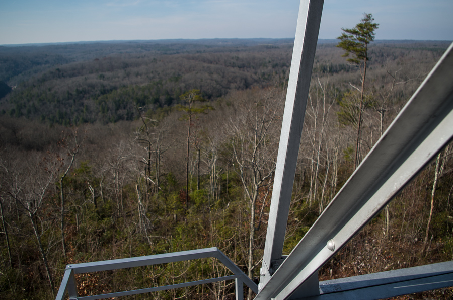 Restored Pinnacle fire tower