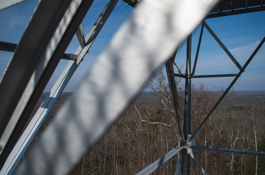 Restored Pinnacle fire tower