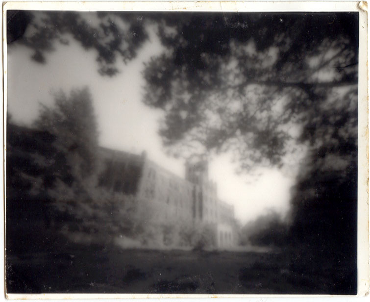 Pinhole camera shot of Louisville Waverly Hills Sanitorium, 1991