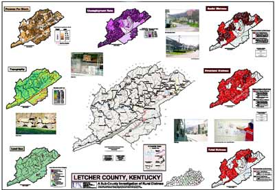 Letcher County Kentucky, Environmental &amp; Demographic  Conditions, 1999