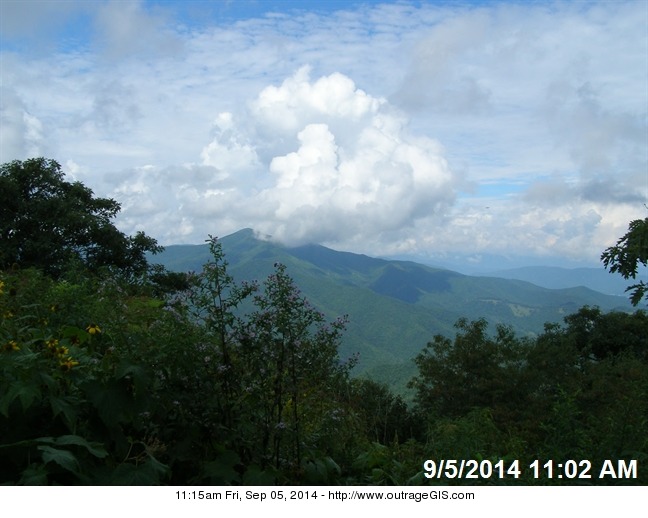 Cold Mountain clouds