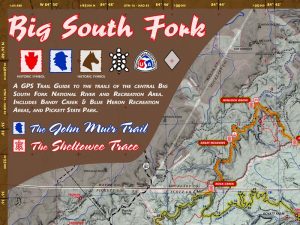 Big South Fork and John Muir Trail Map